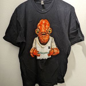 Star Wars Admiral Ackbar Tee Men's XL